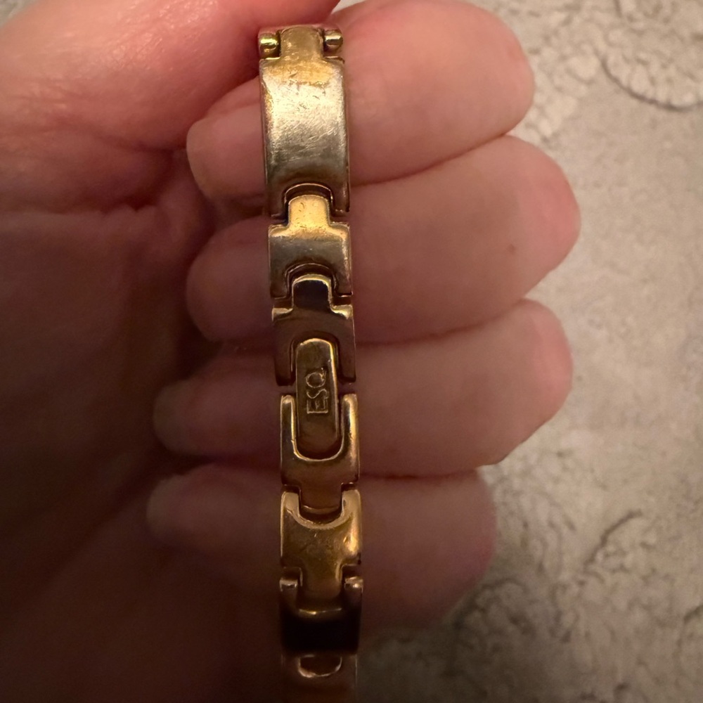 ESQ Women's Gold Bracelet Watch with Black Dial - Picture 7 of 7